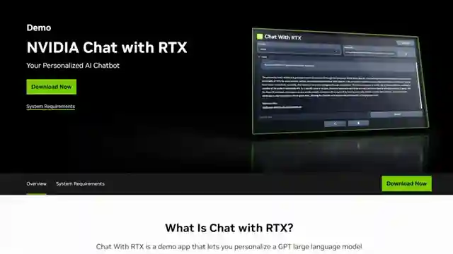 unleash-ai-power-nvidias-chat-with-rtx-for-personalized-chatbot-experience